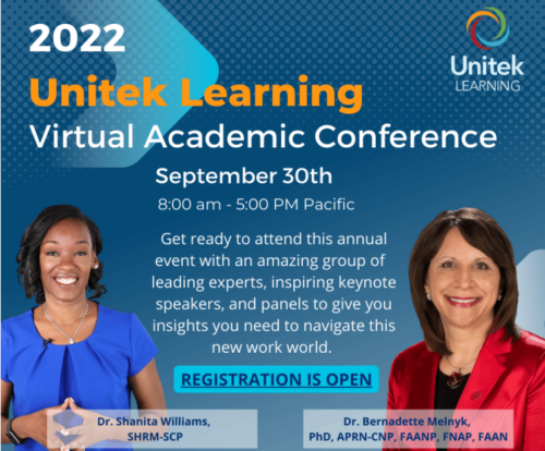 Unitek Learning Virtual Academic Conference Announcement